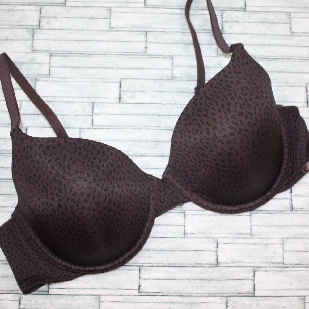 36B Calvin Klein NWOT Animal Print T-Shirt Bra